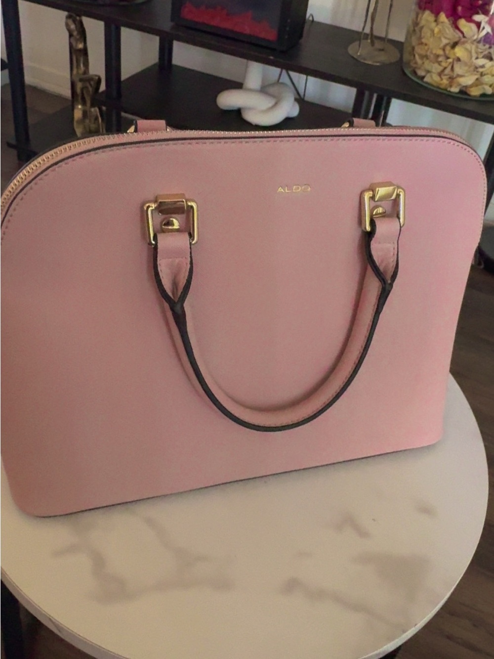 Aldo purse baby pink